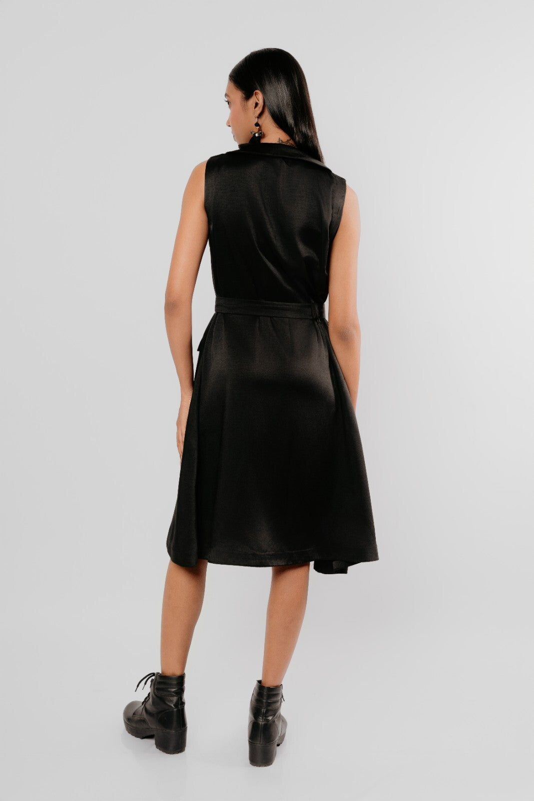 Shadow Lapel Dress